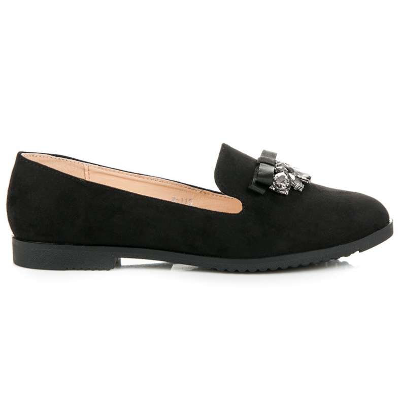Miss Laura Signori in pelle scamosciata nero