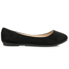 Abloom Ballerine in camoscio nero