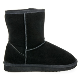 Coco Perla Doposci da donna in pelle nero