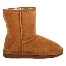 Coco Perla Doposci da donna in pelle marrone multicolore