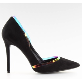 Spille nere iridescenti 5126 Nere nero