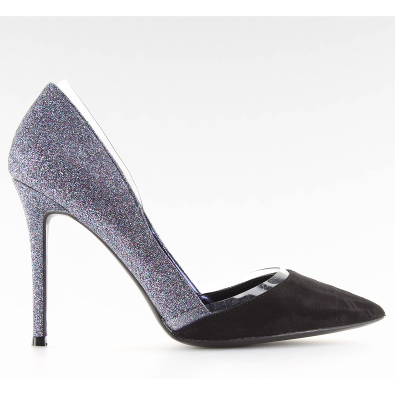 Spille glitter argento 5127 blu nero grigio