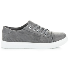 Sneakers traforate grigio