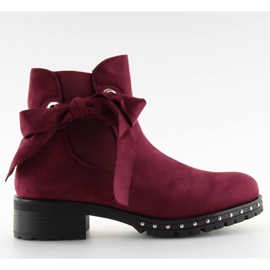 Stivali Jodhpur stivali bordeaux DR11798-64 vino rosso