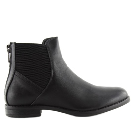 Stivali Chelsea neri da donna KA-742SL neri nero