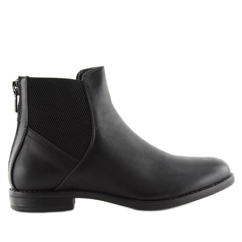 Stivali Chelsea neri da donna KA-742SL neri nero