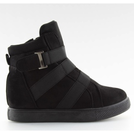 Sneakers nere con gomme nere H7191 negro nero