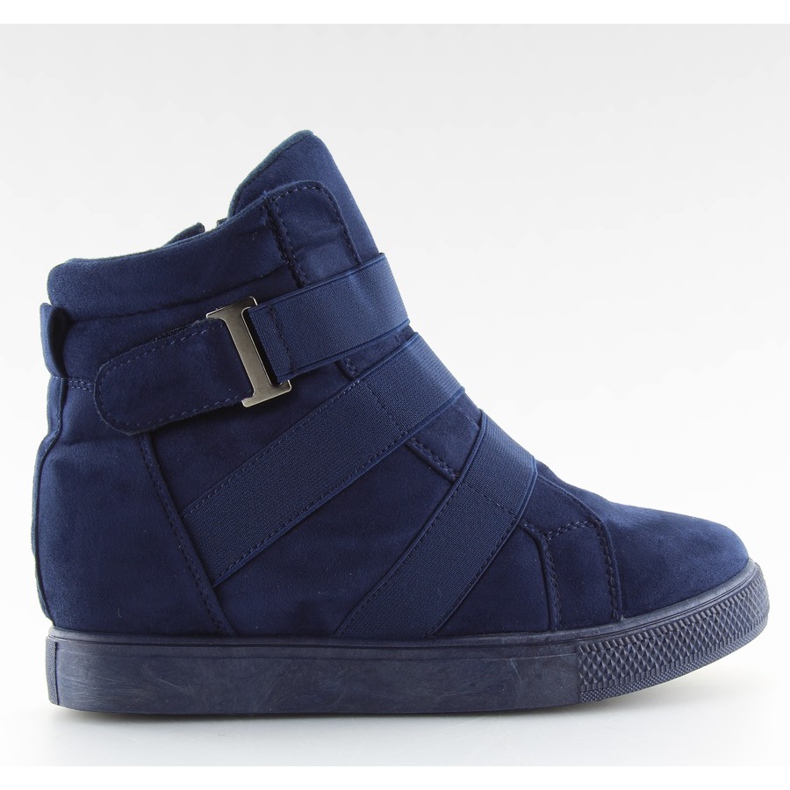 Sneakers con gomme blu navy H7191 azul