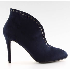 Tacchi con intaglio blu navy 1660-251 blu