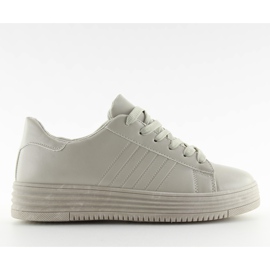 Sneakers in grigio F1075 grigio alto grigio