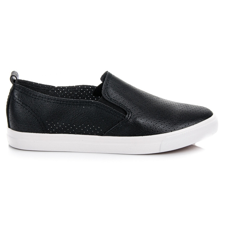 Sport Sneakers slip on traforate nero