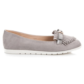 Seastar Scarpe stringate con frange grigio