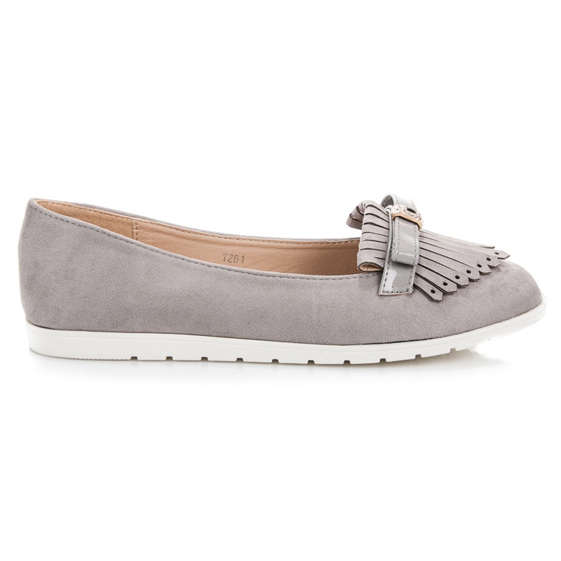 Seastar Scarpe stringate con frange grigio
