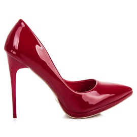 Vinceza Tacchi alti bordeaux rosso