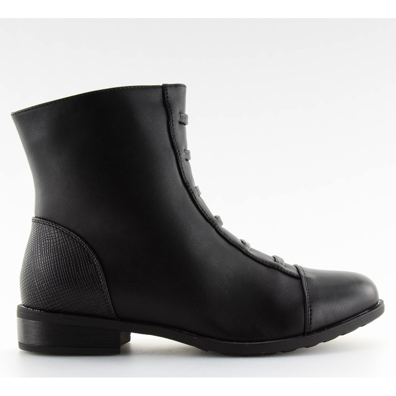 Stivali neri da donna isolati F7091-1BLACK nero