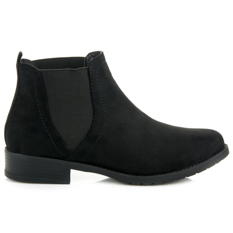 Stivali Jodhpur in camoscio nero