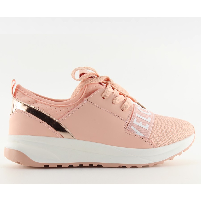 Scarpe sportive da donna rosa NB155P Rosa giallo