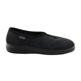 Befado scarpe donna mocassini ciabatte Dr.Orto nero