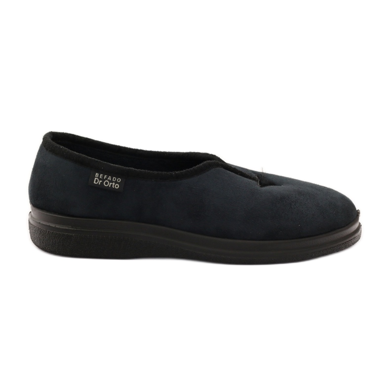 Befado scarpe donna mocassini ciabatte Dr.Orto nero