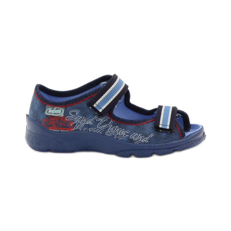 Sandali Befado 969x129 blu blu navy rosso