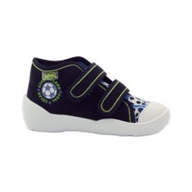Befado scarpe per bambini sneakers ciabatte 212P052 blu navy blu bianca