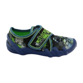 Befado scarpe per bambini pantofole sneakers 273x226 blu navy verde
