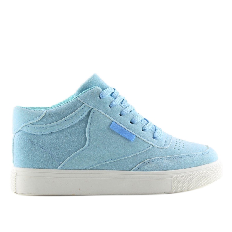 Sneakers da donna in camoscio blu NB171P Blu