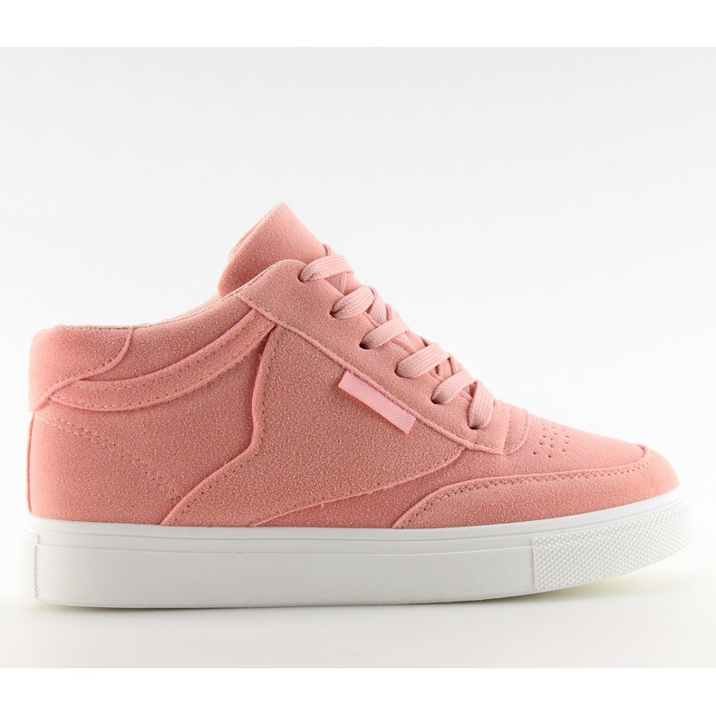 Sneakers da donna in camoscio rosa NB171P Rosa