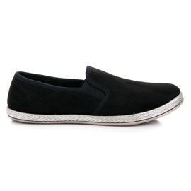 Mckeylor Espadrillas in camoscio Slip On nero