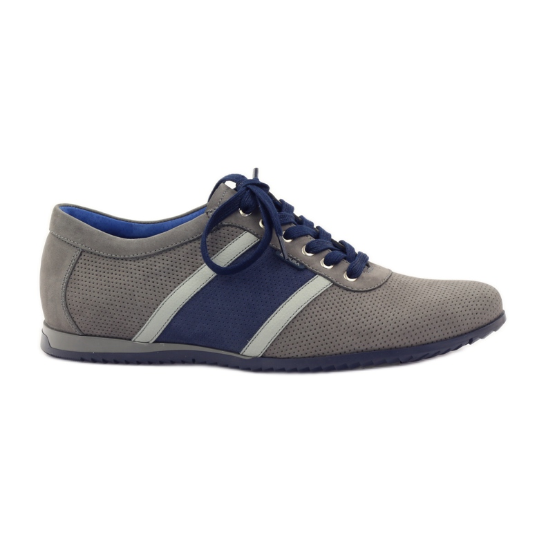 Scarpe sportive grigie Badura 3360 grigio blu navy