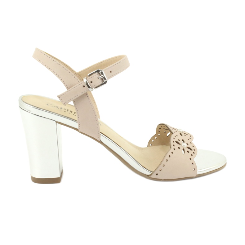 Sandali Caprice scarpe da donna 28303 multicolore rosa