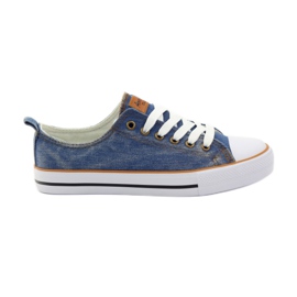 American Club Sneakers dk.jeans legati blu