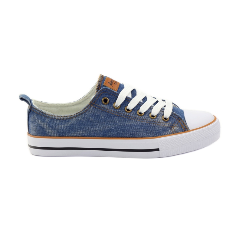 American Club Sneakers dk.jeans legati blu