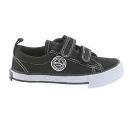 American Club Sneaker per bambini americani per bambini in velcro nero