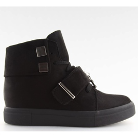 Sneakers da donna nere NC158 nere nero