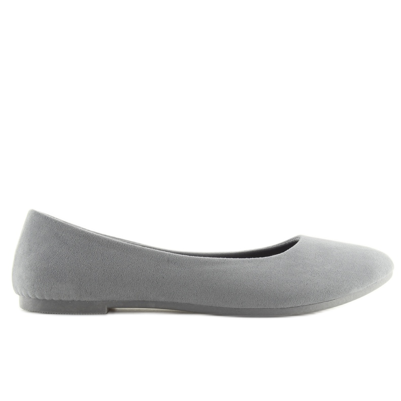 Ballerine da donna morbide grigie D.GRAY grigio