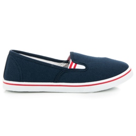 Mckeylor Sneakers slip-on blu navy