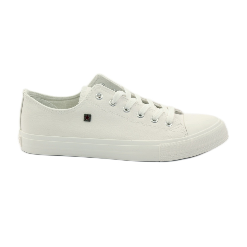 Big Star Sneakers con grandi stelle bianca