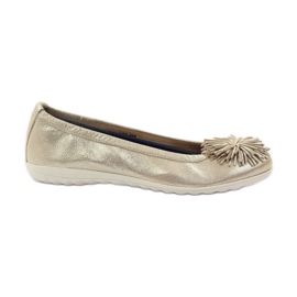 Scarpe ballerine da donna Caprice 22116 giallo