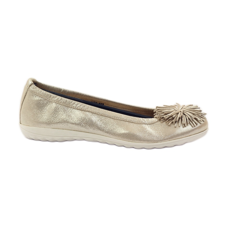 Scarpe ballerine da donna Caprice 22116 giallo
