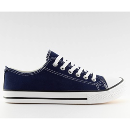 Sneakers classiche da donna blu navy blu scuro