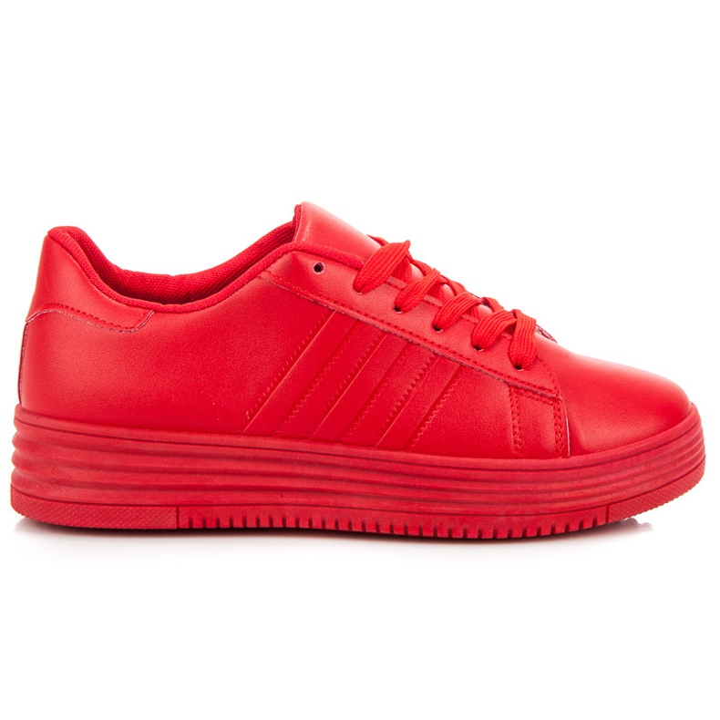 Scarpe da ginnastica rosse rosso