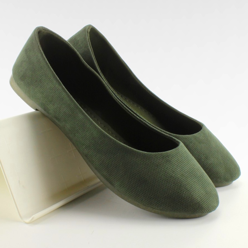 Ballerine verdi da donna JX38 A. Verde