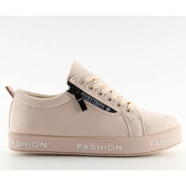 Scarpe sportive beige NB169 beige marrone rosa