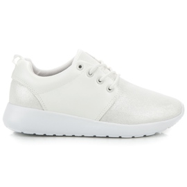 Scarpe sportive bianche bianca