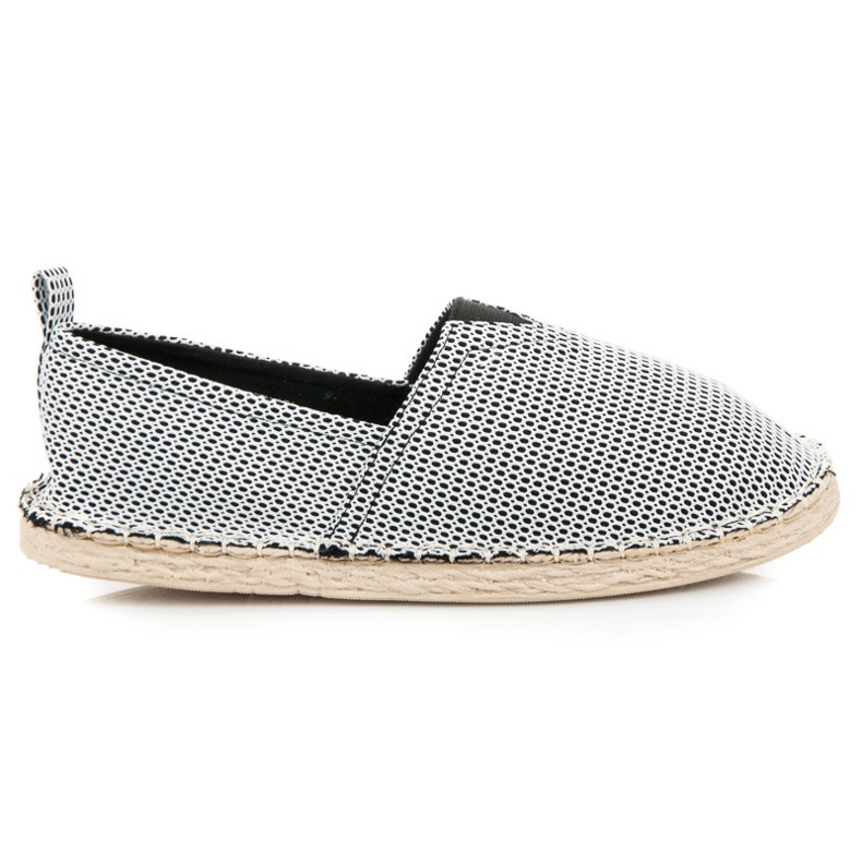 Mckeylor Espadrillas slip-on con fantasia nero bianca