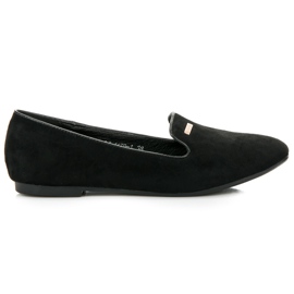 Best Shoes Signori in pelle scamosciata nera nero