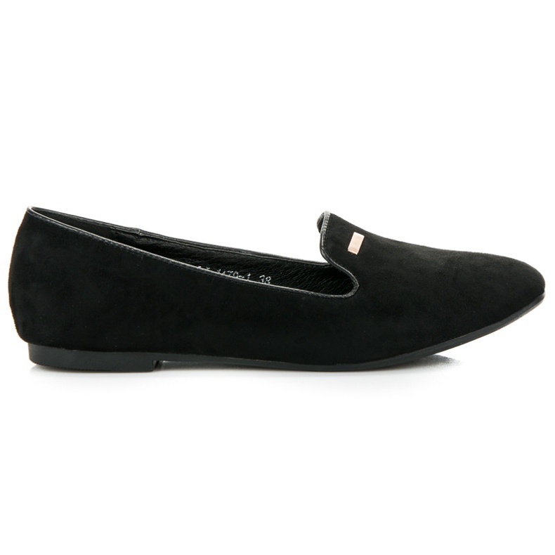 Best Shoes Signori in pelle scamosciata nera nero