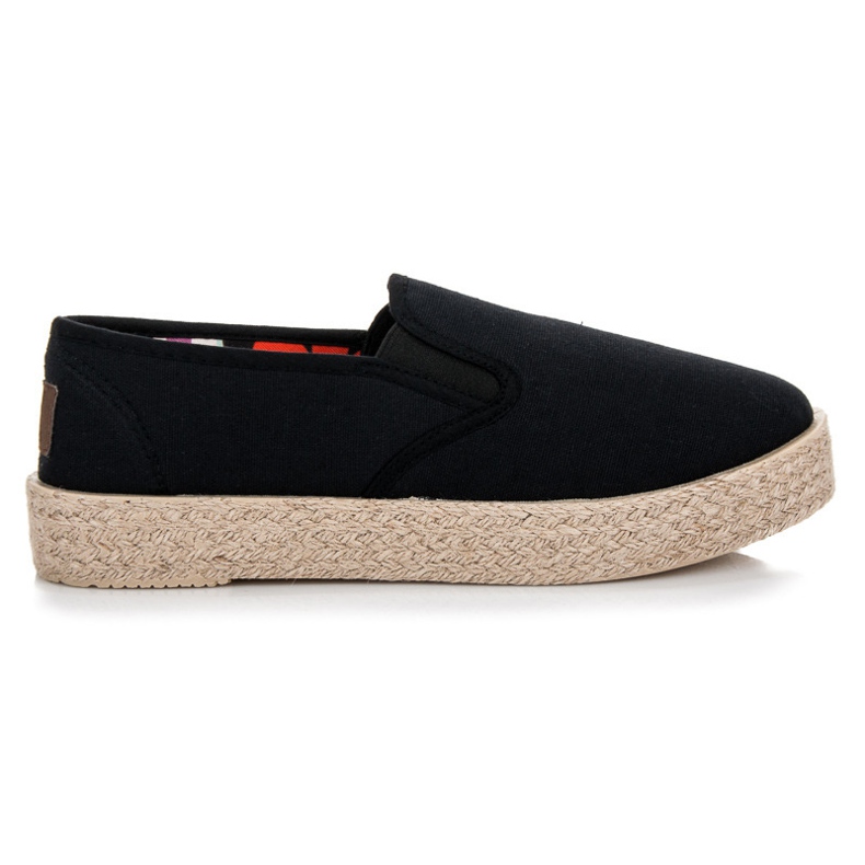 Mckeylor Espadrillas nere sulla piattaforma nero