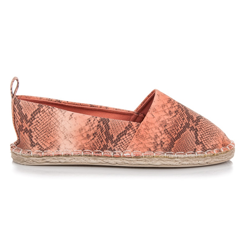 Mckeylor Espadrillas con fantasia animalier rosa